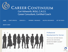 Tablet Screenshot of careercontinuum.com